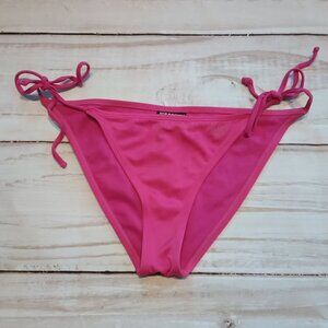 Joe Boxer Womens Pink Tie Side Bikini Bottoms 🌺 💦